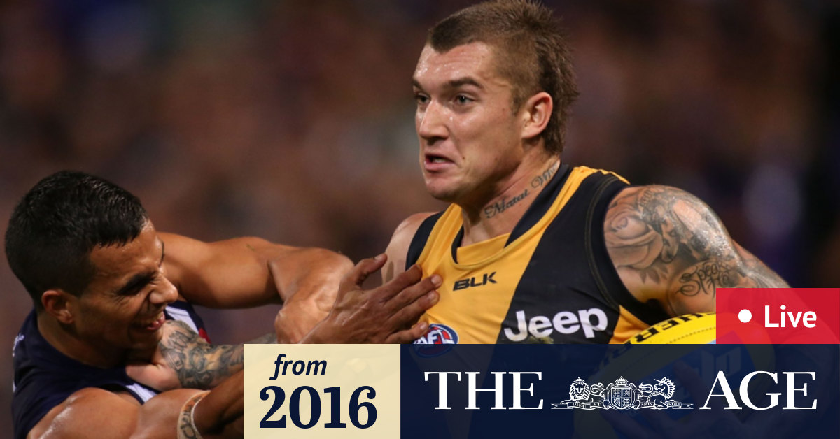 Live AFL Saturday night footy